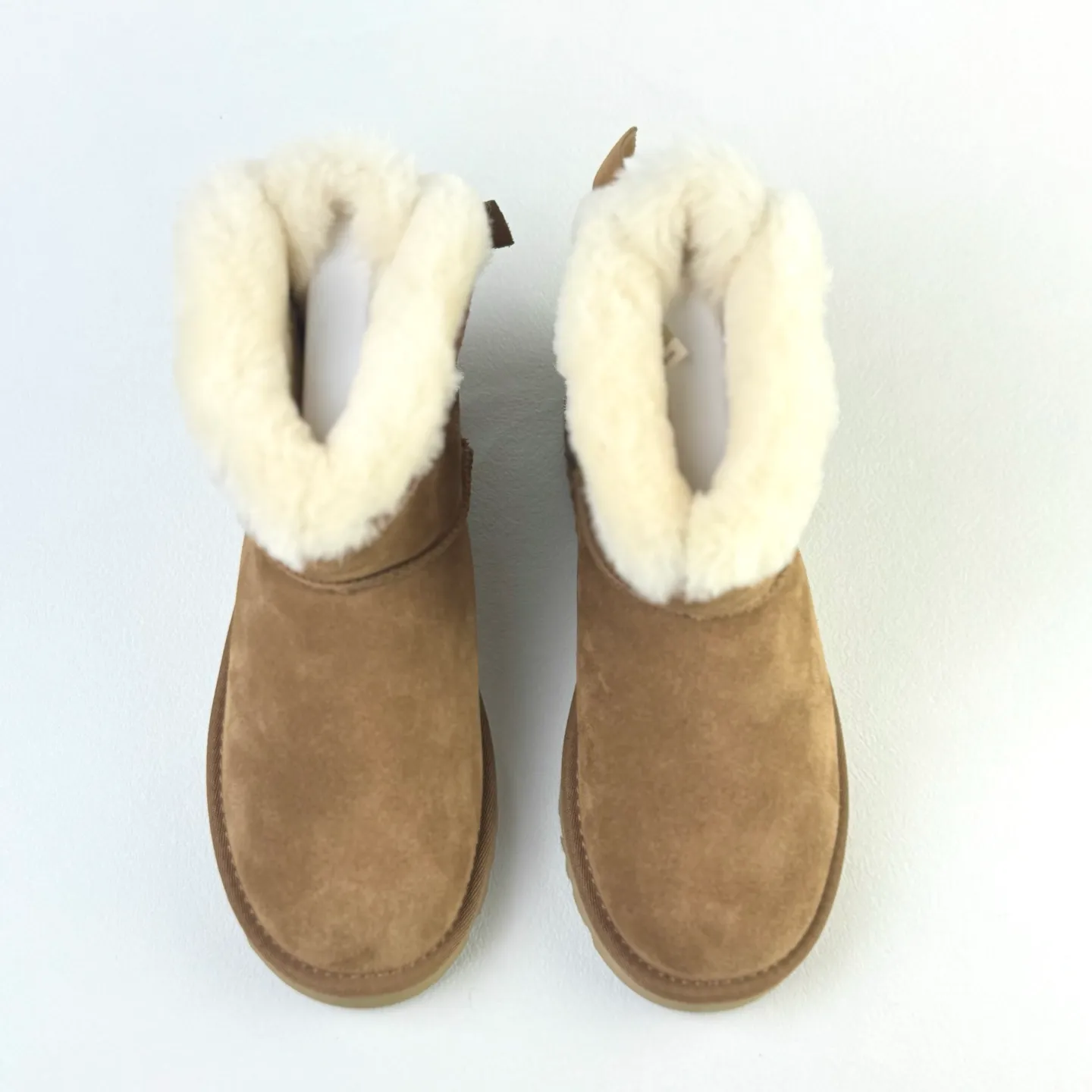 Local 💰560 Guangzhou top version ❗UGG Classic Novelty cow split leather fashionable round toe snow boots women’s style arrived